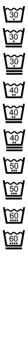 Amerikanske symboler for vaskeprocesser 2012