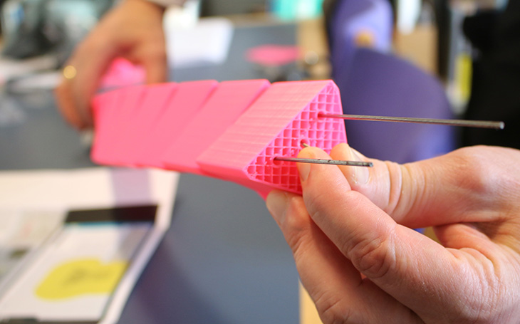 3D printet prototype i plast designet med henblik p adskillelse (DfD)