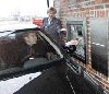 Roblood blodpr�veautomat som driveinbank