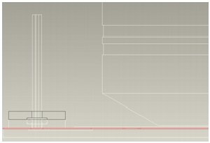 Side view of the system - B