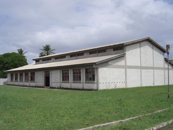 Testbygning i Tanzania