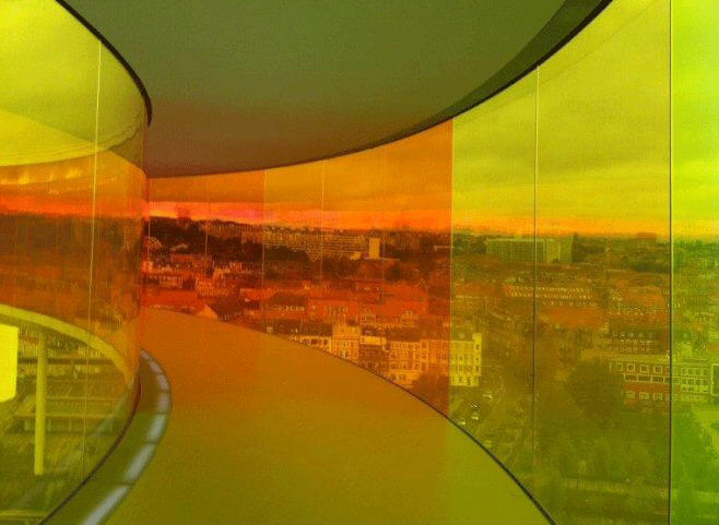Regnbuen på Aros Kunstmusem i Aarhus