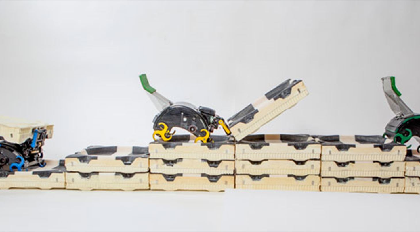 Autonome robotter bygger