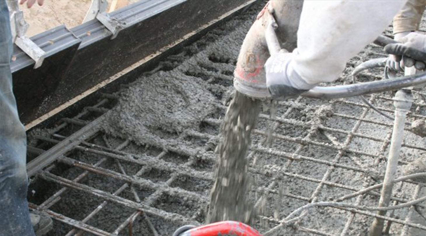 Beton med stålfibre