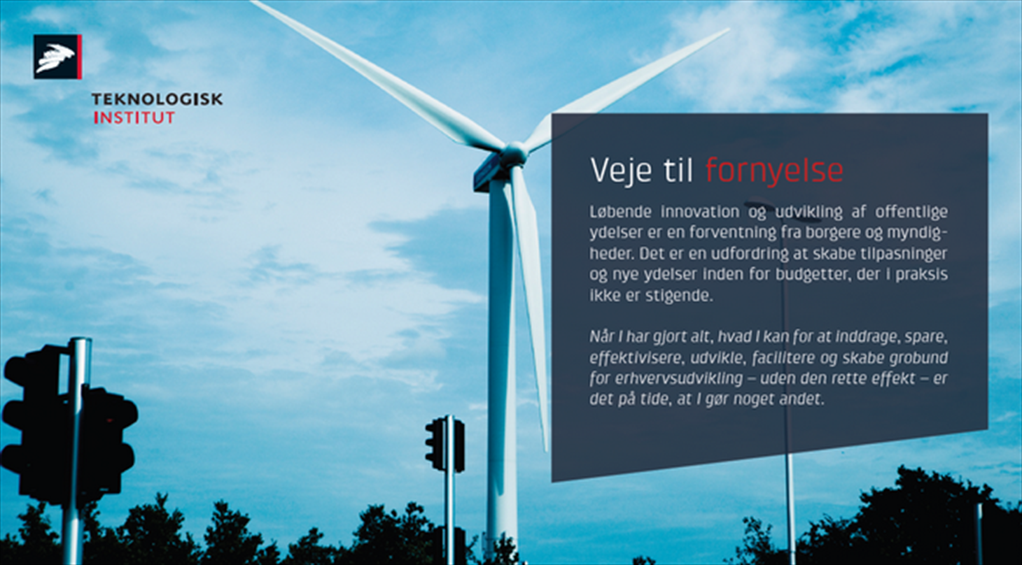 Vindmøllemotiv - til produktkortet for Veje til fornyelse