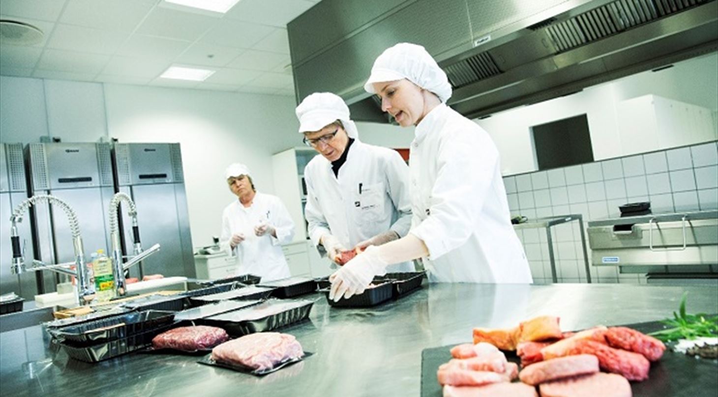 Prøvning i sensorisk laboratorie