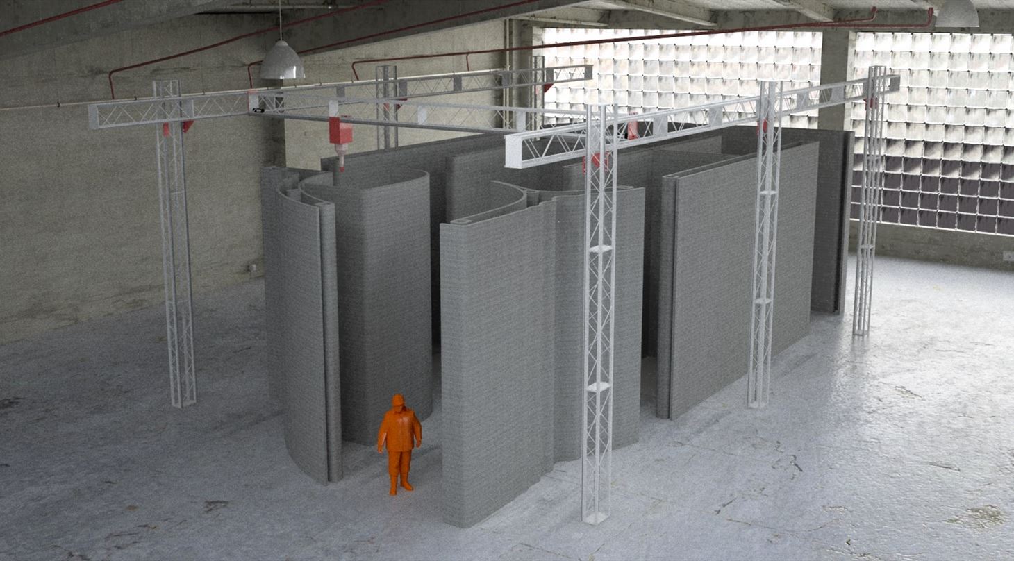 Næste 3D betonprint skaber muligheder i byggeriet - Teknologisk Institut