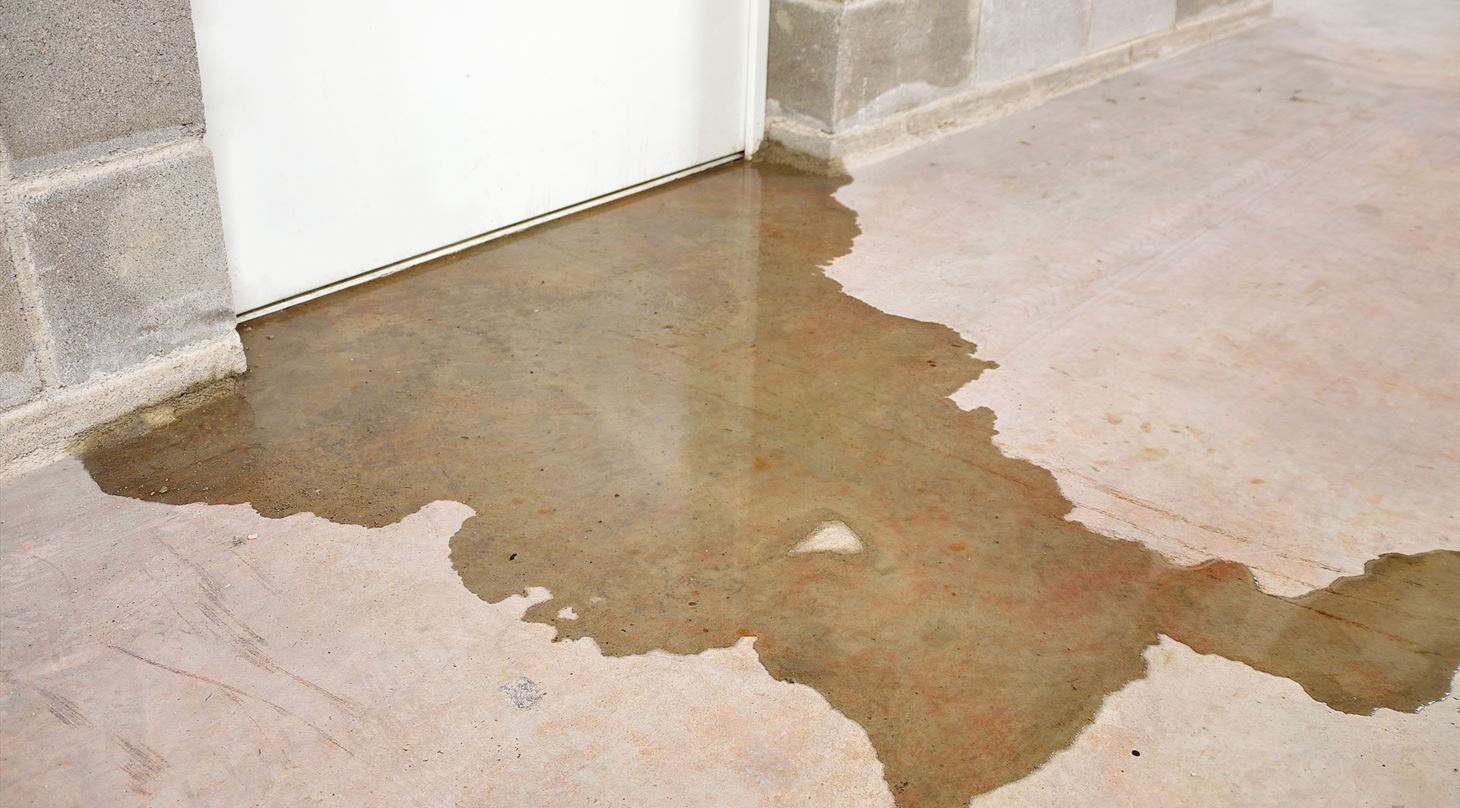 N�r vandet tr�nger ind