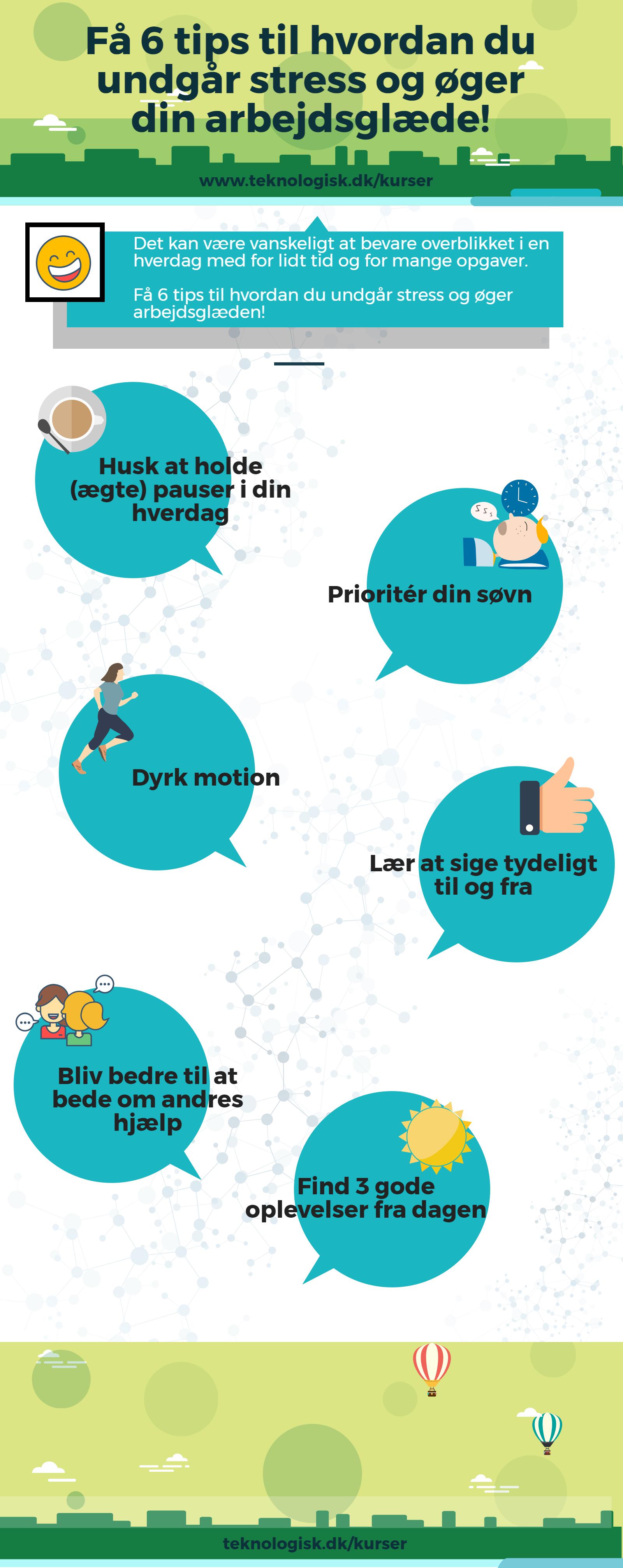 Få indblik i hvordan du undgår stress og øger din arbejdsglæde