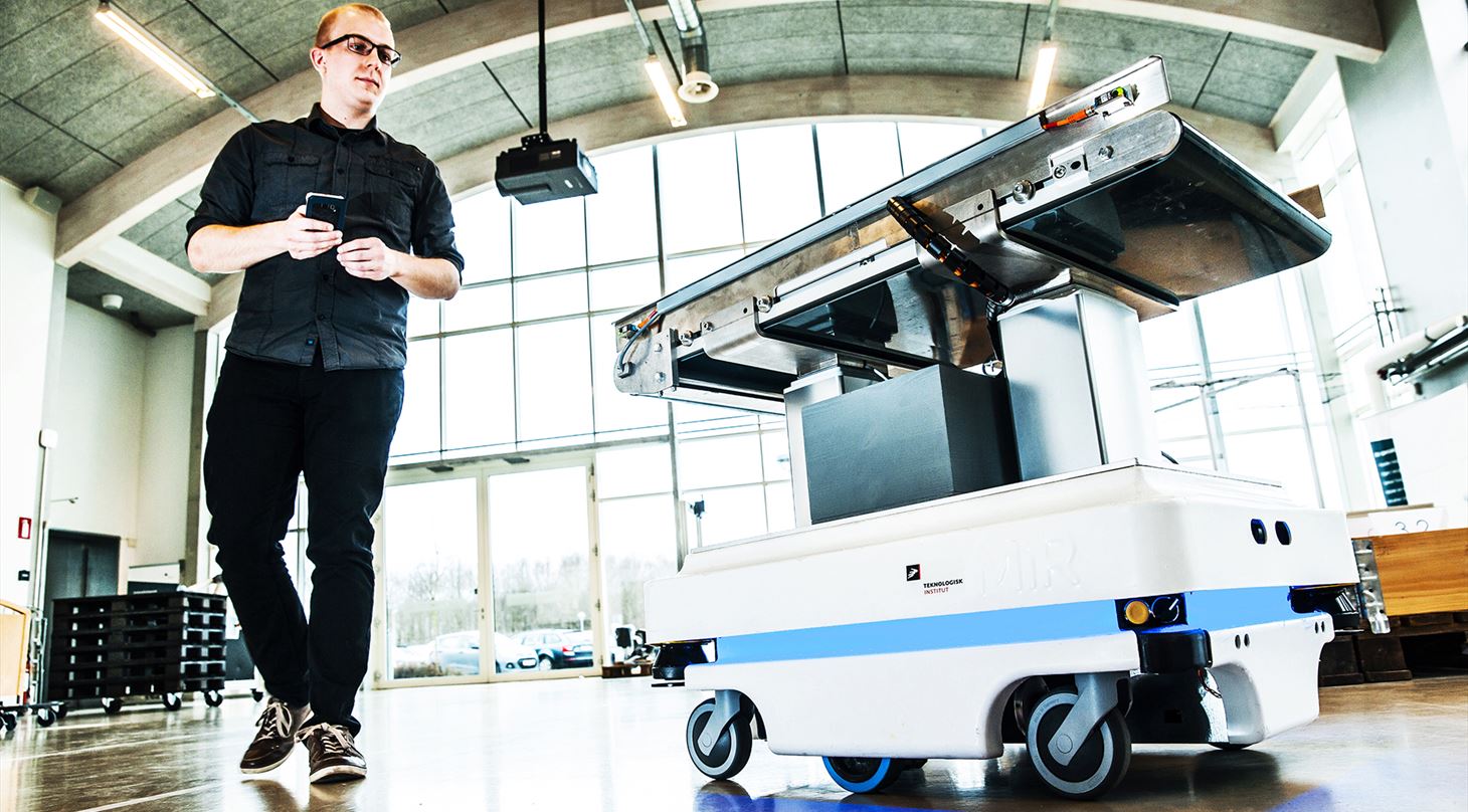 Mobile robotter hos Teknologisk Institut