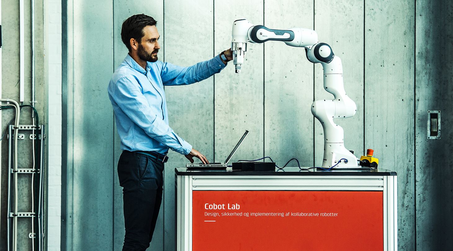 Kollaborative robotter i Teknologisk Instituts Cobot Lab