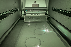 Lasere danser i 3D-print kammer