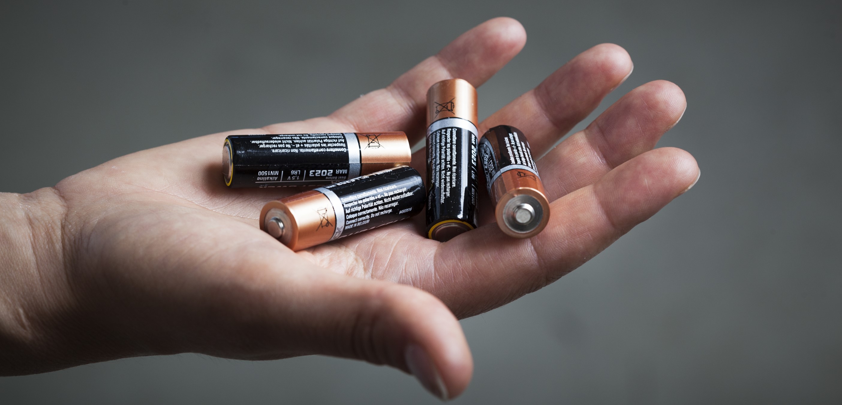 for Batterier - Ikke opladelige batterier - Institut