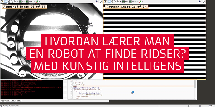 Hvordan lrer man en robot at finde ridser? Med kunstig intelligens