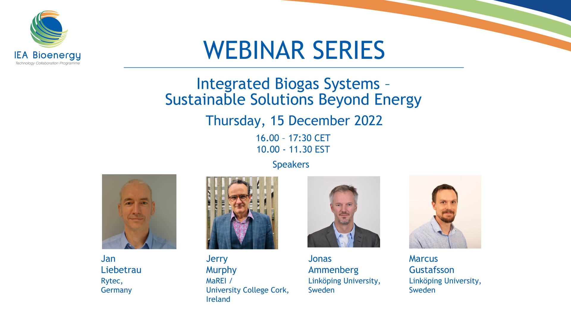 IEA Bioenergy Task 37 webinar billede