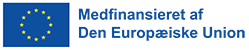 Logo for medfinansiering fra EU