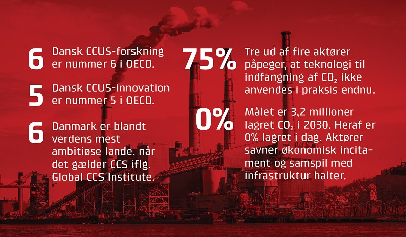 Teknologisk Udsyn tal fra summary p CCUS