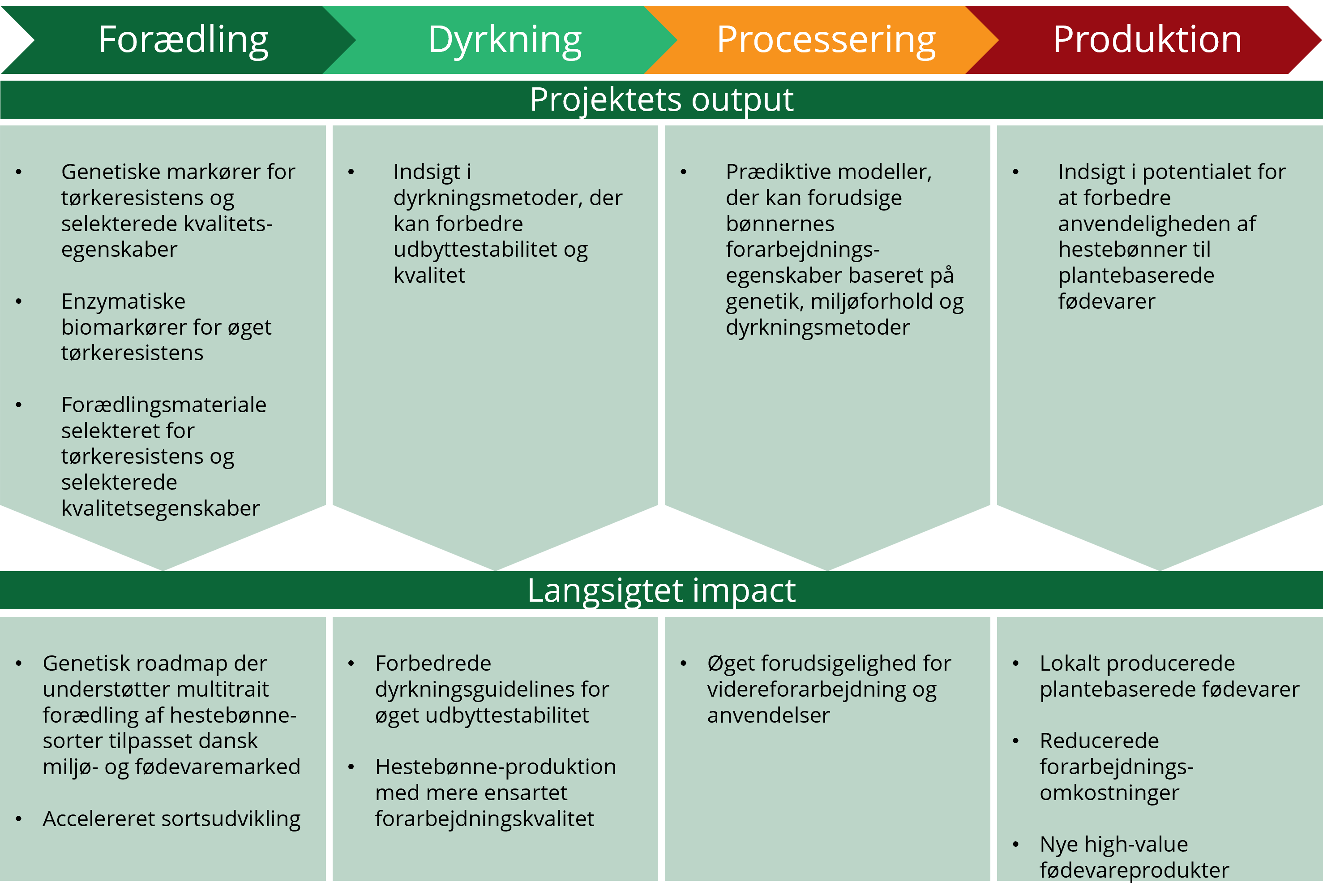 Vejen mod en styrket vrdikde for plantebaserede fdevarer - optimering af hestebnnens potentiale