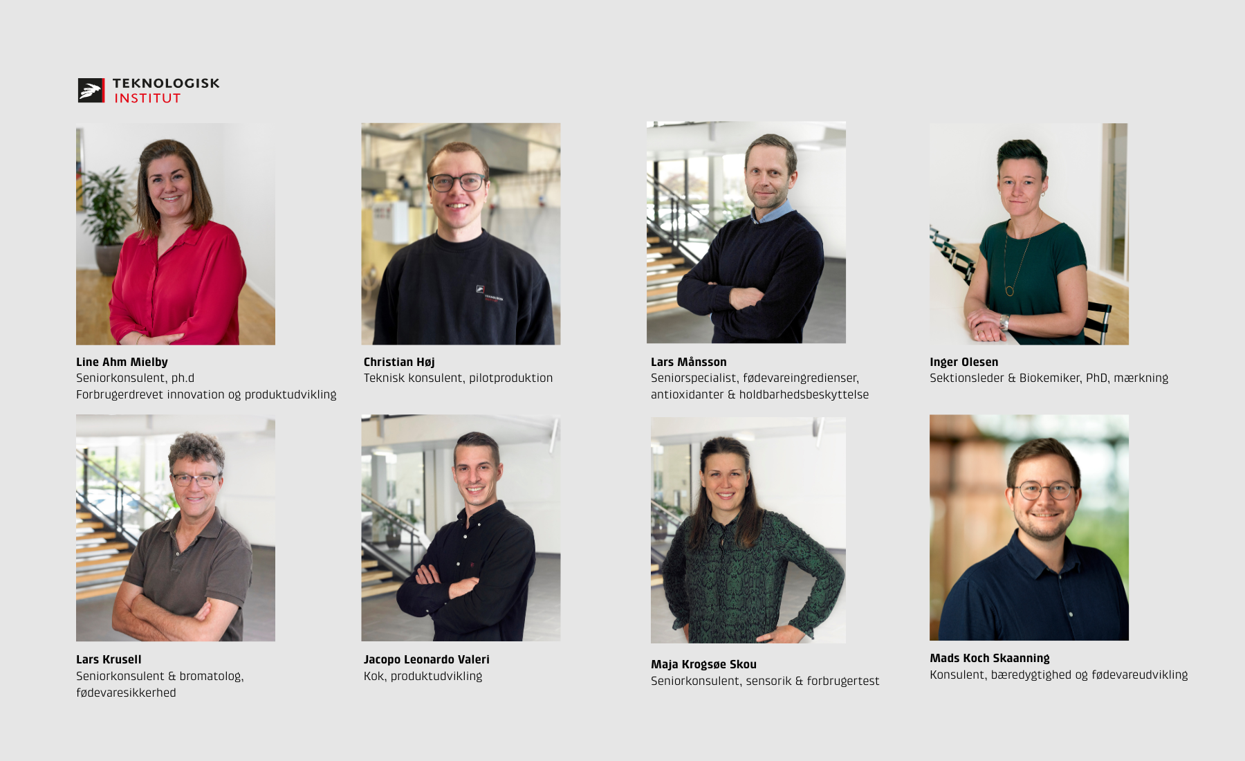 Foodpreneur Hub medarbejdere og mentorer