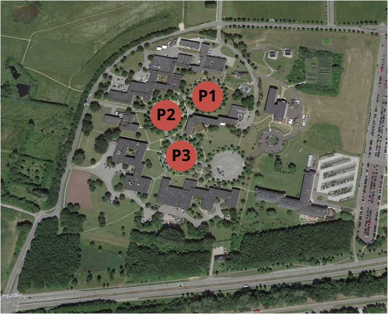 Oversigt over udstillingsareal