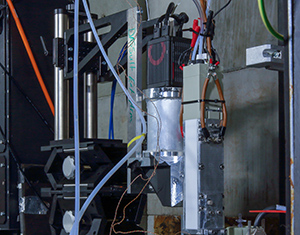 Elektrolysecelle i m�le lab