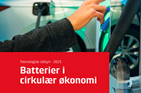 Forsidebillede til Batteri-rapporten