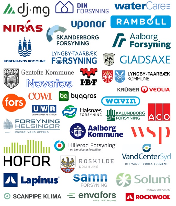 Projektnetværk Vand der BAT'er_logoer