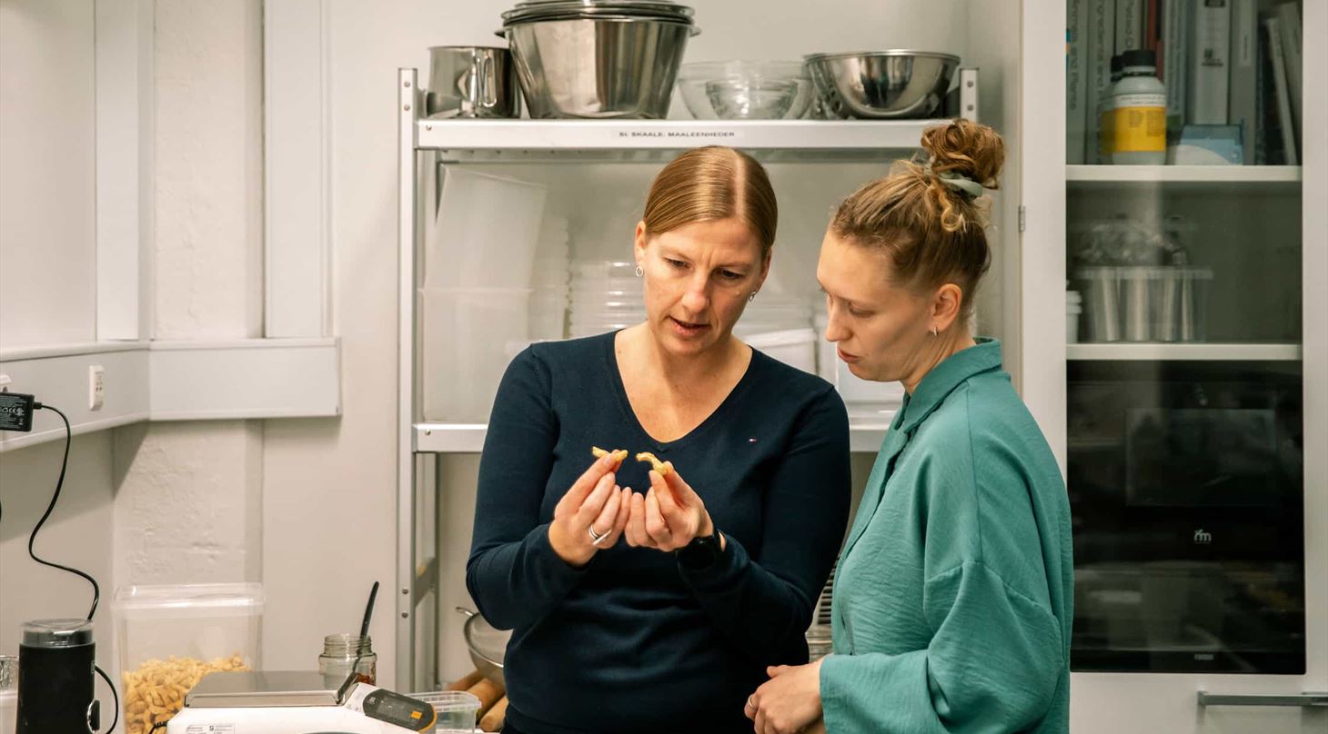 Iben sammenligner 2 fødevarer