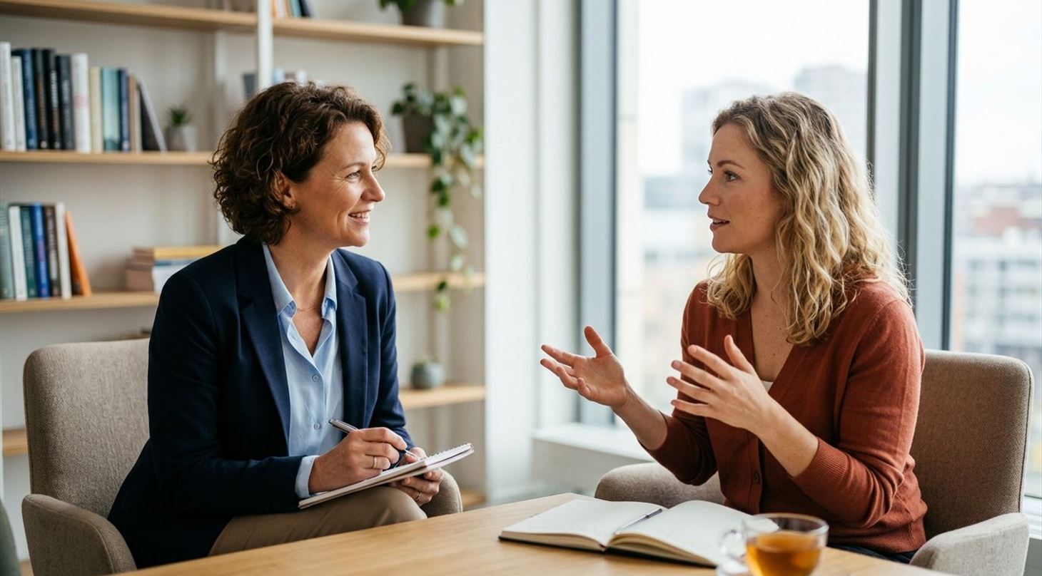 Topbillede til artiklen om "Hvad er coaching?"