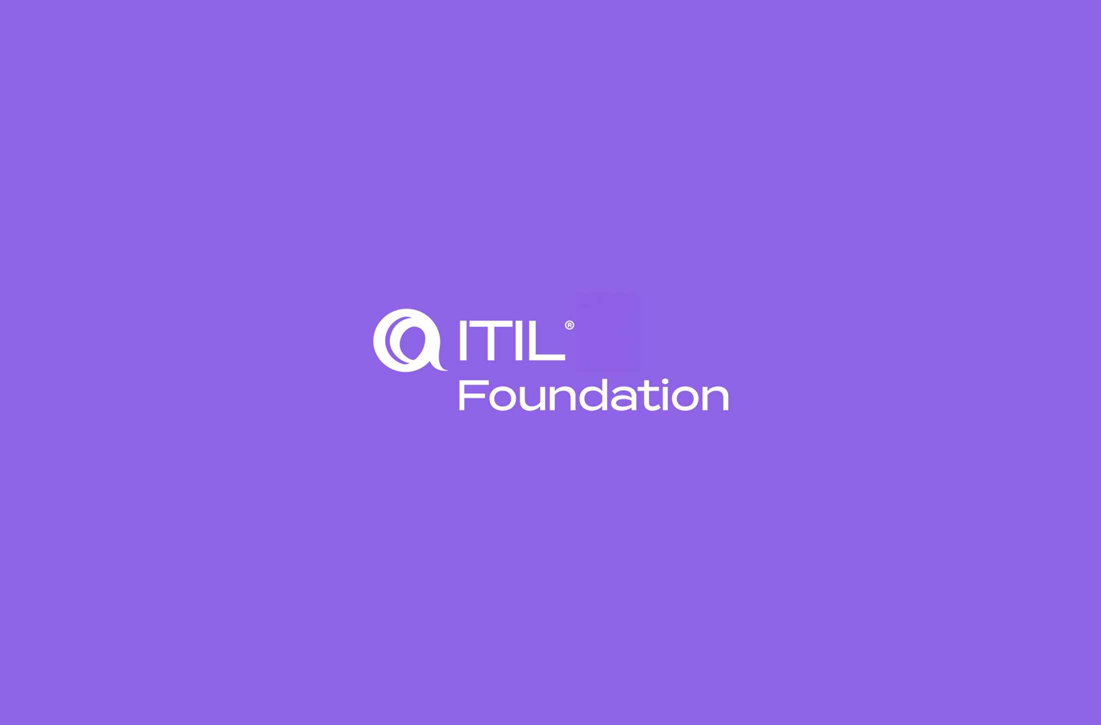 ITIL 4 Foundation