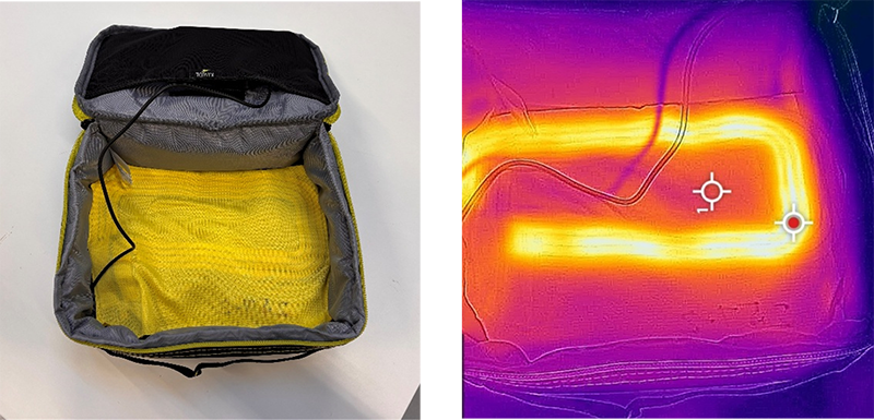 Battery pack heating for cold environments