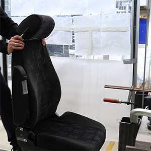 Crashtest af s�dekonsol p� Teknologisk Institut