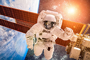 Astronaut rummet